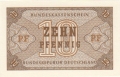 German Federal Republic 10 Pfennig, (circa 1967)